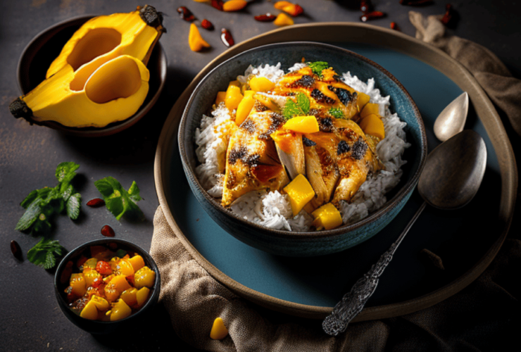 Köstliches Mango Chutney Hähnchen - Das perfekte Rezept für ein süß-saures Abenteuer!