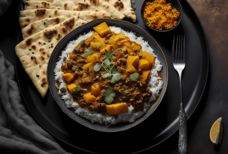 Mango Chutney Lamm-Curry Rezept